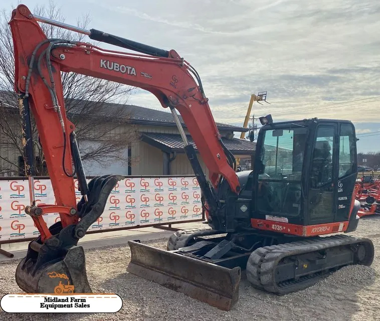 2019 Kubota KX080-4SR3A