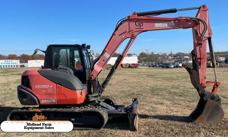 2014 Kubota KX080-4