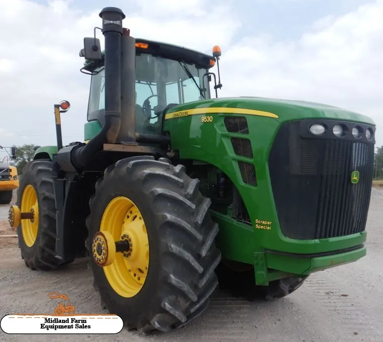 2009 John Deere 9530 Scraper Special 4WD